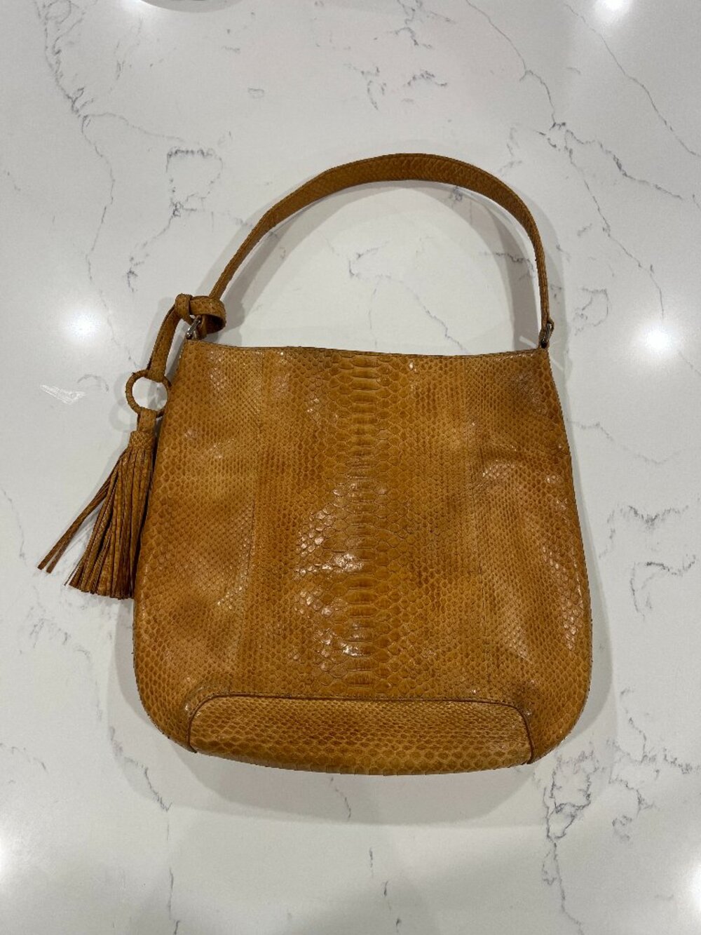 Presmer Pyton leather purse large size